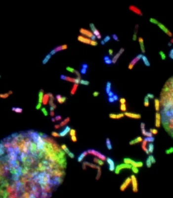 Chromosomen eines malignen Glioblastoms